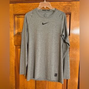 Nike Pro Dri-Fit Slim Gray Sz M